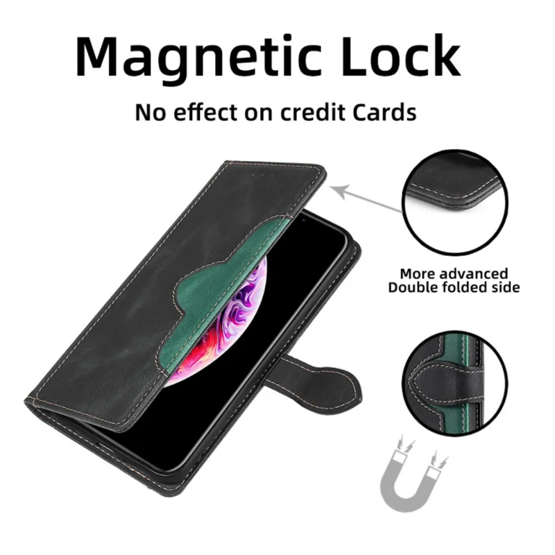 LuxurCase | Magnetic Leather Case for iPhone with Card Holder
