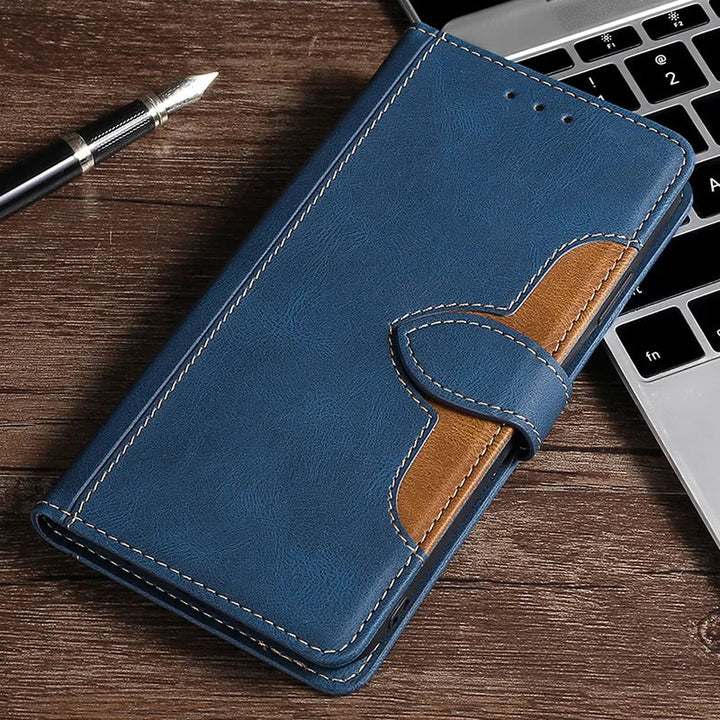 LuxurCase | Magnetic Leather Case for iPhone with Card Holder