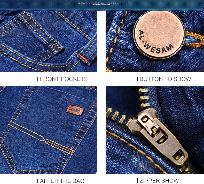 Jeans | Straight-Cut, Casual Stretch Jeans