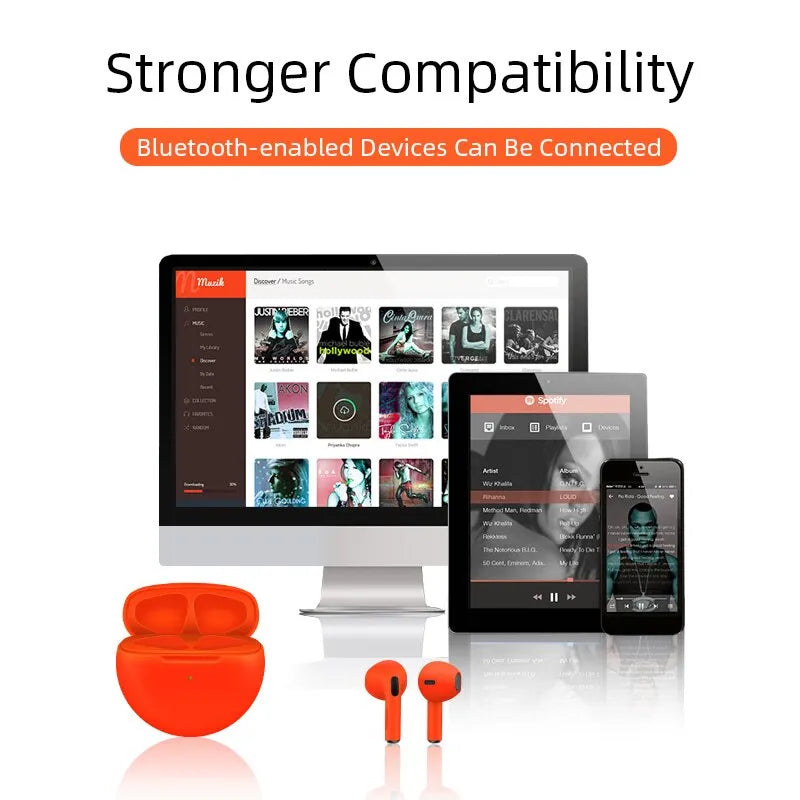 Air PRO6 In-Ears | Wireless Bluetooth Headphones