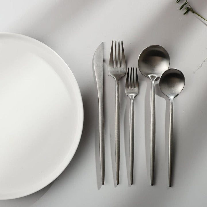 Minimalist Cutlery for Modern Tables - PureSet