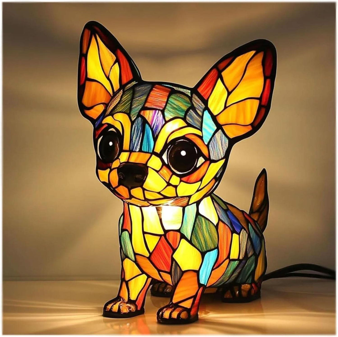 Night Light Design Lamp for Pets | Warm Light | USB Operation with Switch | GlowPaws