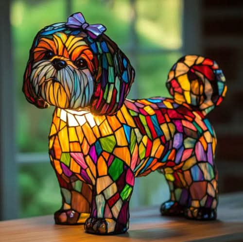 Night Light Design Lamp for Pets | Warm Light | USB Operation with Switch | GlowPaws