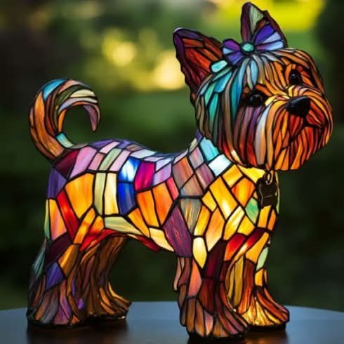 Night Light Design Lamp for Pets | Warm Light | USB Operation with Switch | GlowPaws
