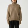 Relaxed Fit Turtleneck Sweater
