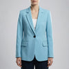 Single-Breasted Notch Lapel Blazer