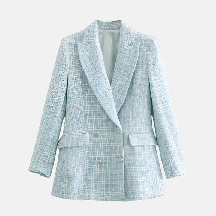 Elegant Tweed Blazer for Women