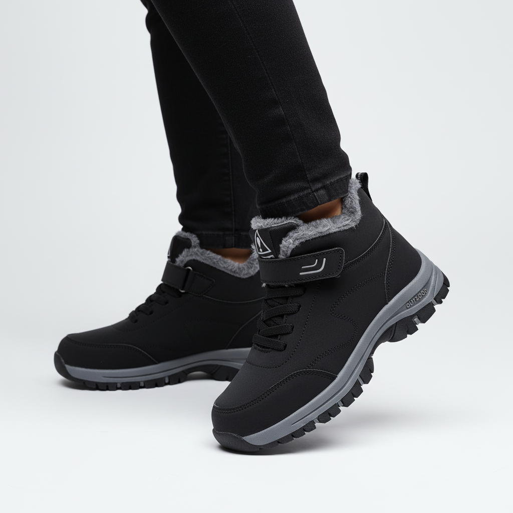 Lined Orthopaedic Winter Boots - Riley
