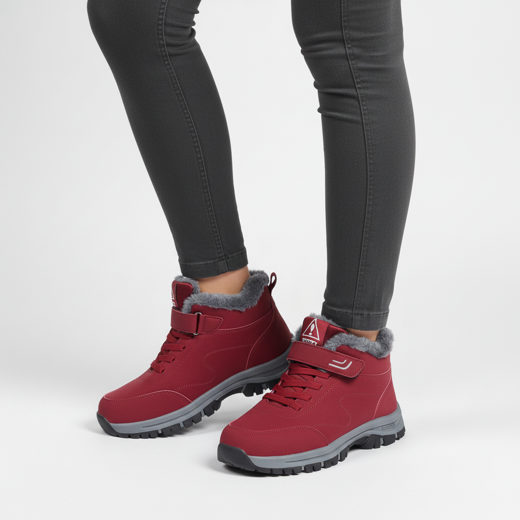 Lined Orthopaedic Winter Boots - Riley