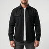 Button-Up Overshirt With Chest Pockets