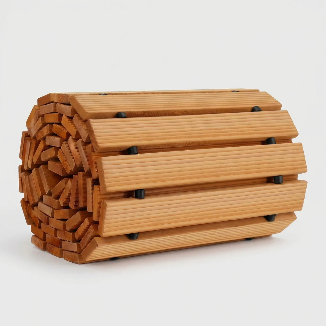 Pathroll - Roll-Out Wooden Garden Pathway