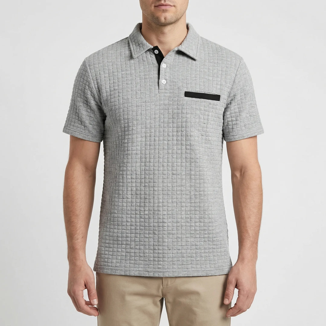 Poluxe - Slim-Fit Short-Sleeve Polo Shirt