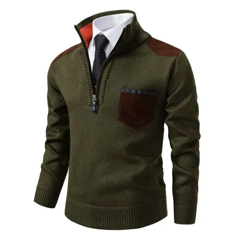 Luxe Men's Cashmere Sweater - Archer