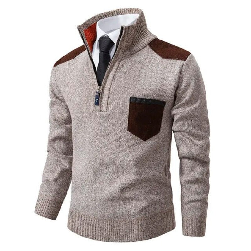 Luxe Men's Cashmere Sweater - Archer