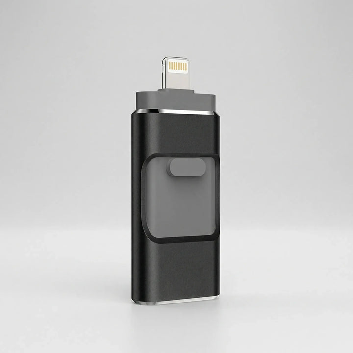 Quadrive - 4-In-1 Multi-Connector USB Flash Drive