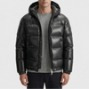 Quilted Hooded Puffer Jacket For Men