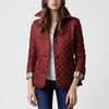 Diamond-Quilted Button-Up Jacket