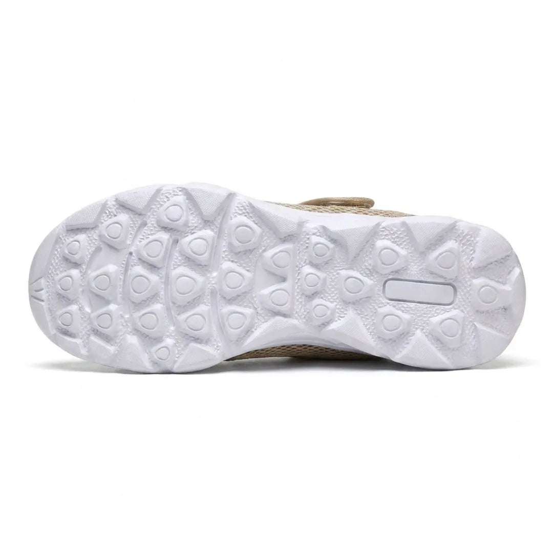 Comfortable Orthopedic Walking Shoes with Hook-and-Loop Strap for Wide or Swollen Feet