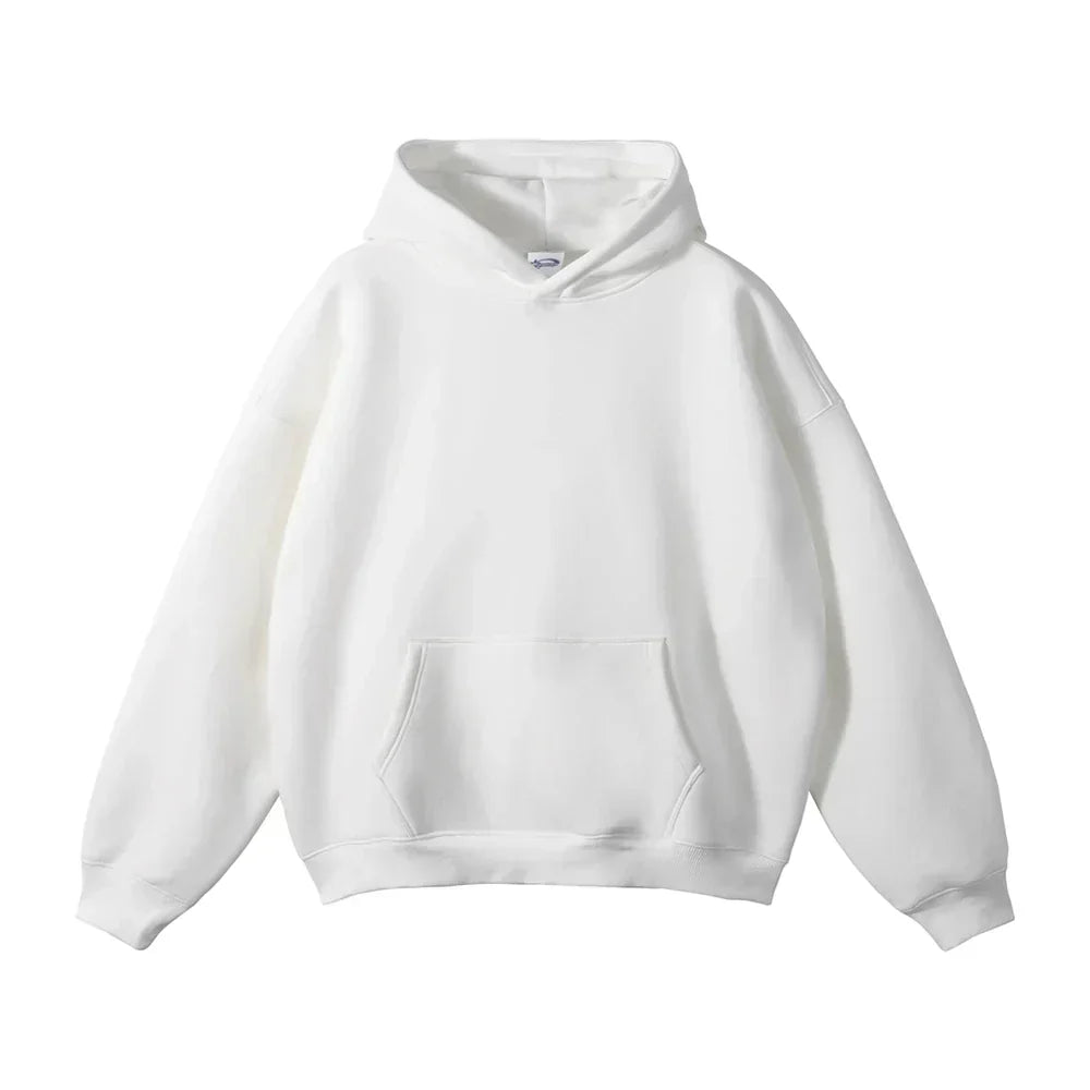 Men's Relaxed Hoodie with Kangaroo Pocket