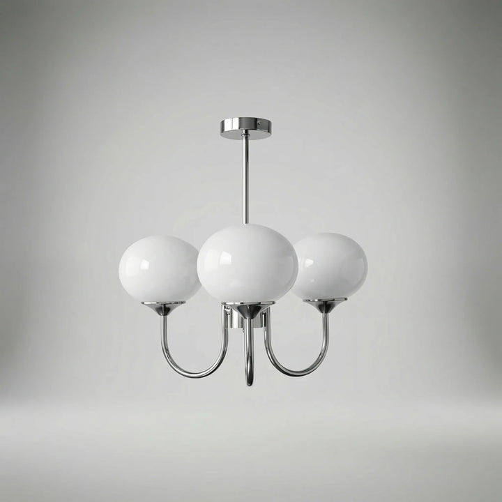 Rosaveil - Multi-Arm Globe Shade Ceiling Chandelier