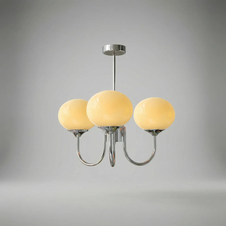 Rosaveil - Multi-Arm Globe Shade Ceiling Chandelier