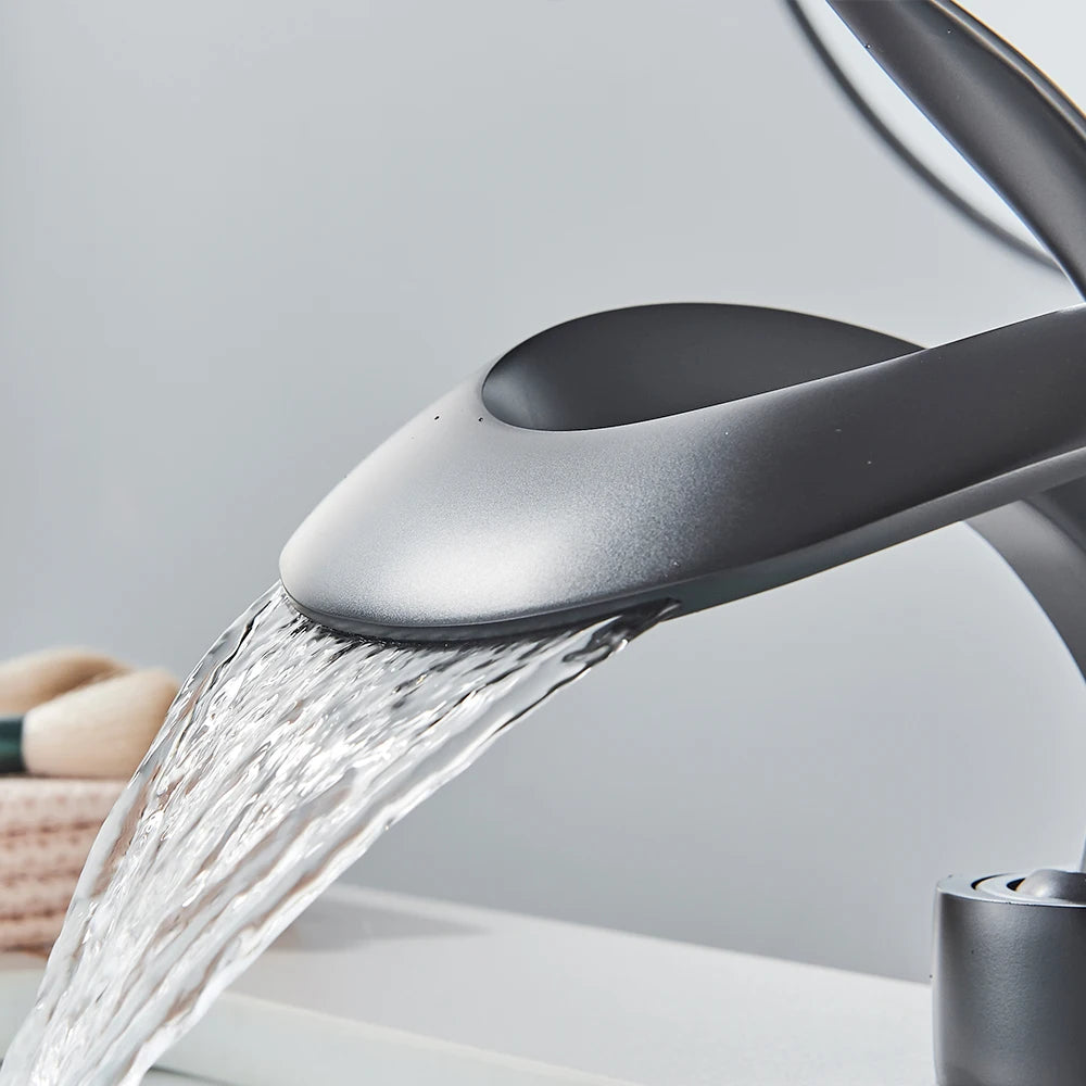 Mixer Tap with Waterfall Spout - Flowarc
