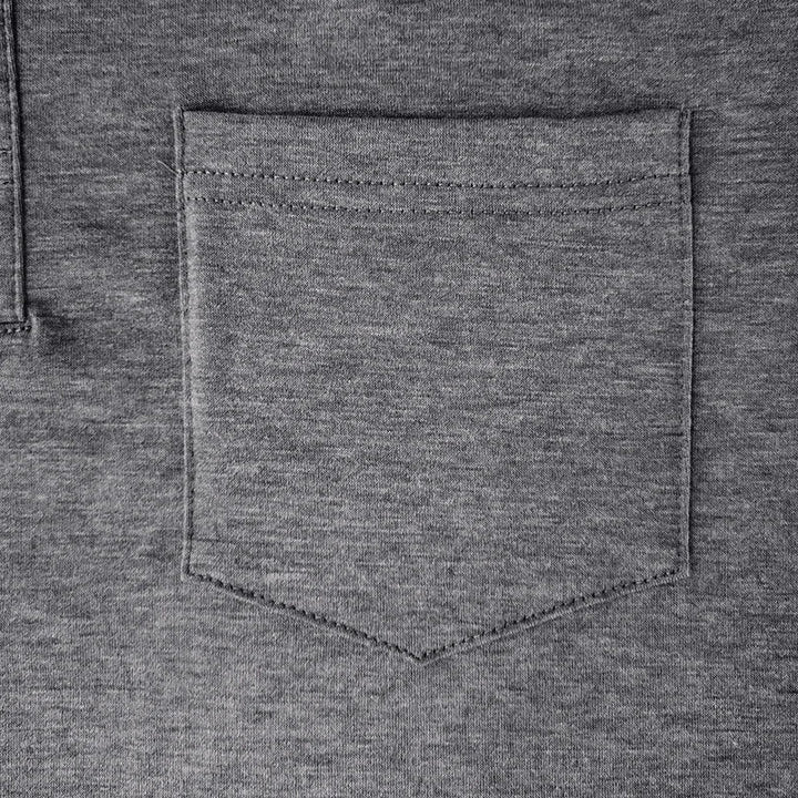 Men's Long-Sleeve Polo, Breathable & Versatile – Matteo