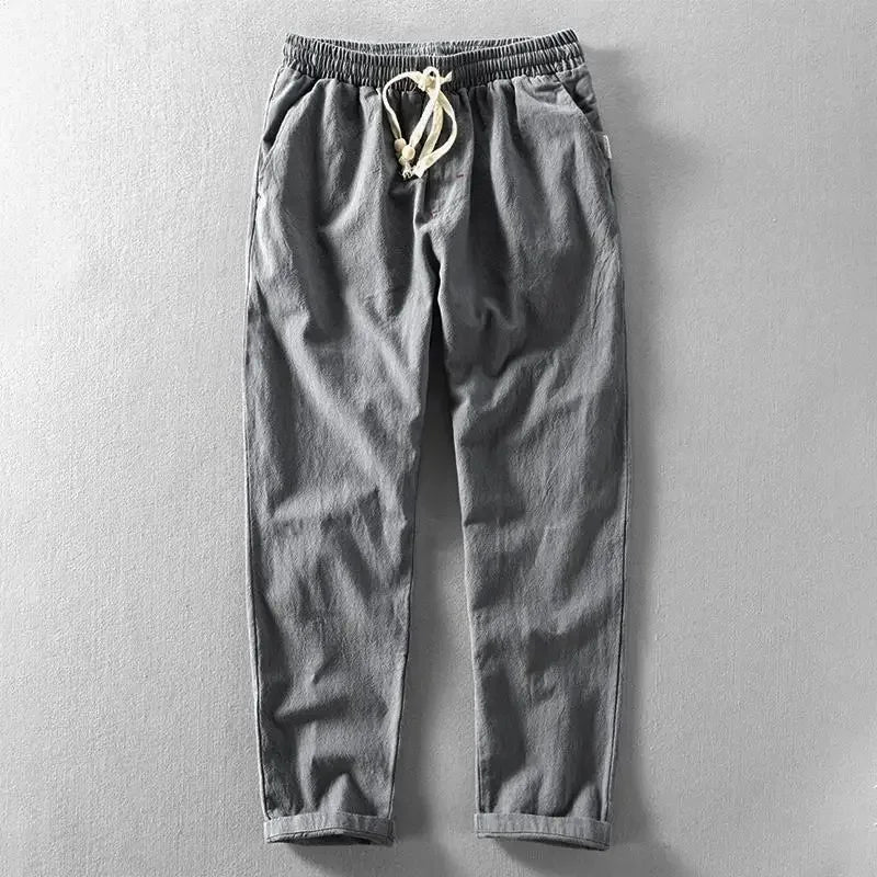 Ultra-Light Breathable Men's Linen Pants – Fabio