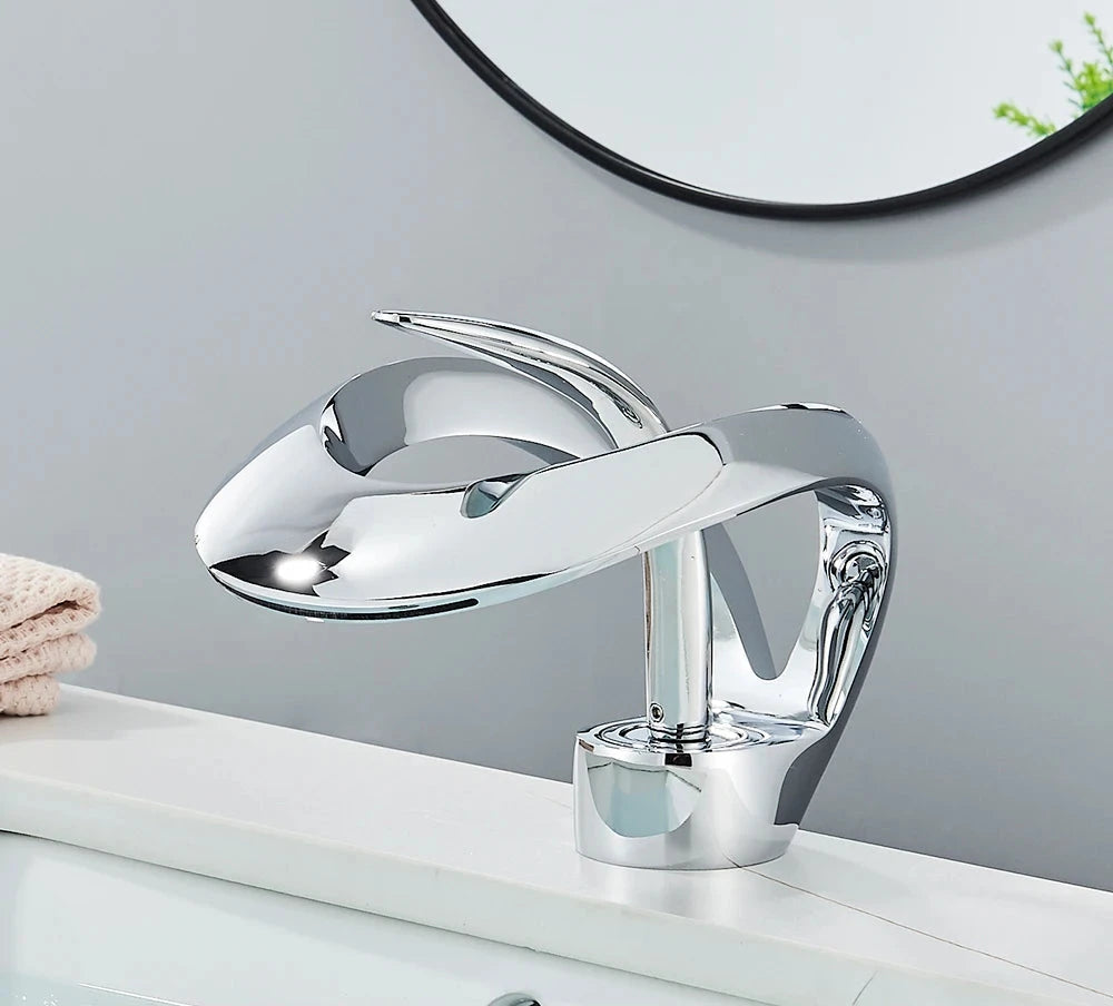 Mixer Tap with Waterfall Spout - Flowarc
