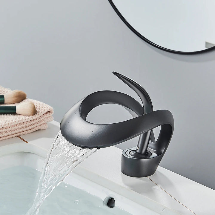 Mixer Tap with Waterfall Spout - Flowarc
