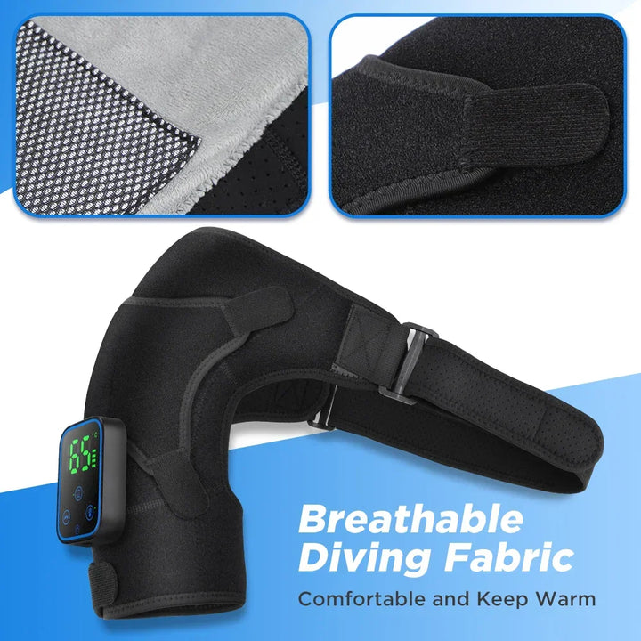 3-in-1 Electric Shoulder, Elbow and Knee Massager with Heat and App Control – ReliefPro