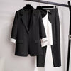 Women's Blazer Suit Three-Piece with Lapels and Pants