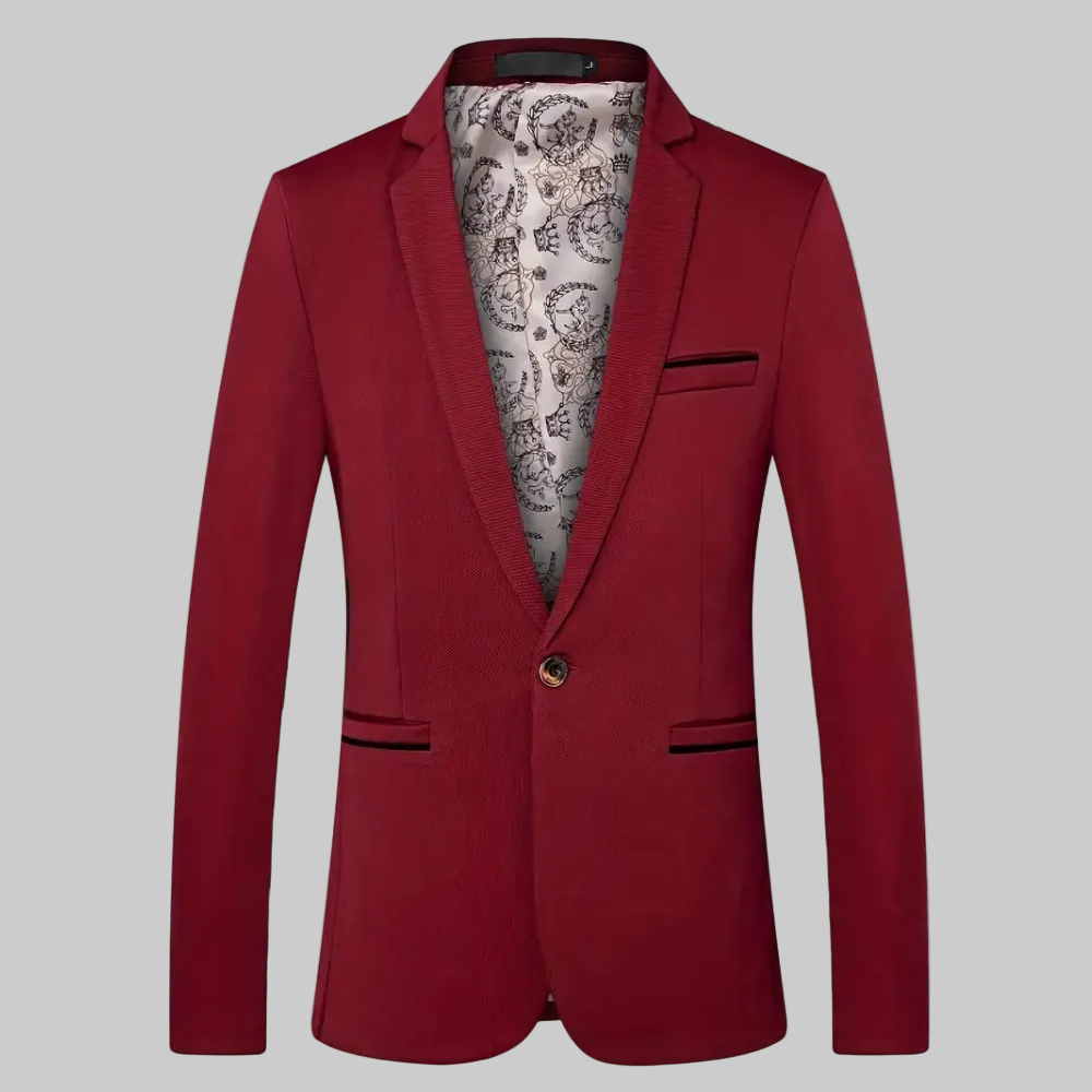 Elegant Men's Blazer Refined Tailoring