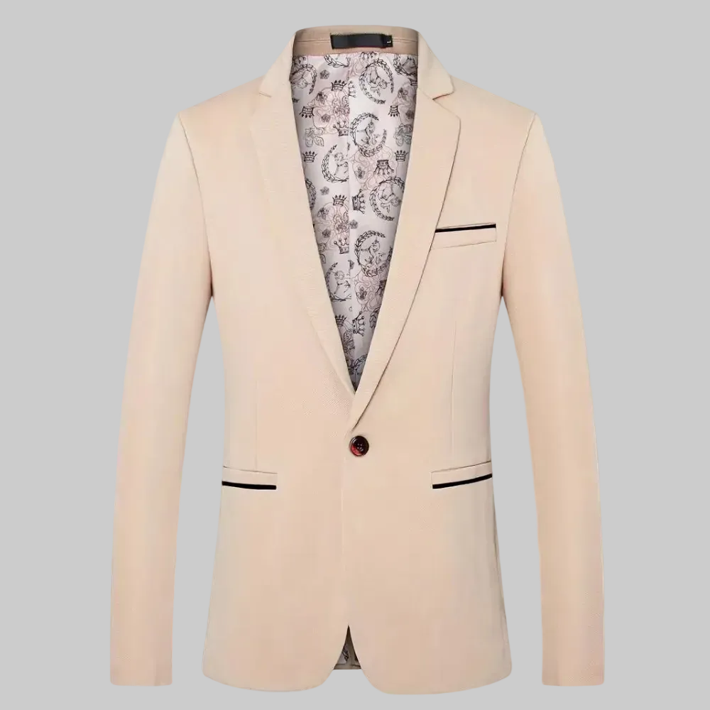 Elegant Men's Blazer Refined Tailoring
