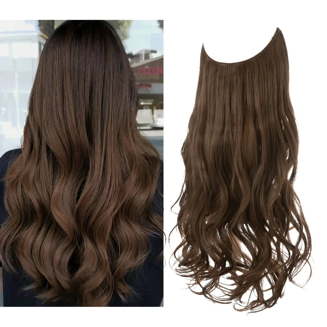 SecretHair | Premium Real Hair Extensions | 100% REMY Quality | Seamless Volume and Length | Natural Shine | Heat-Resistant and Durable