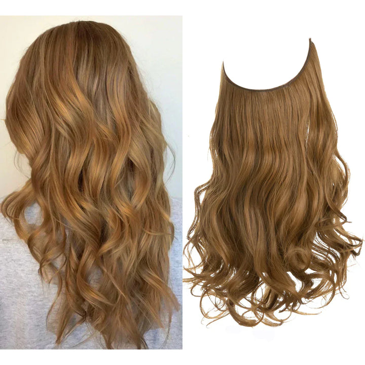 SecretHair | Premium Real Hair Extensions | 100% REMY Quality | Seamless Volume and Length | Natural Shine | Heat-Resistant and Durable