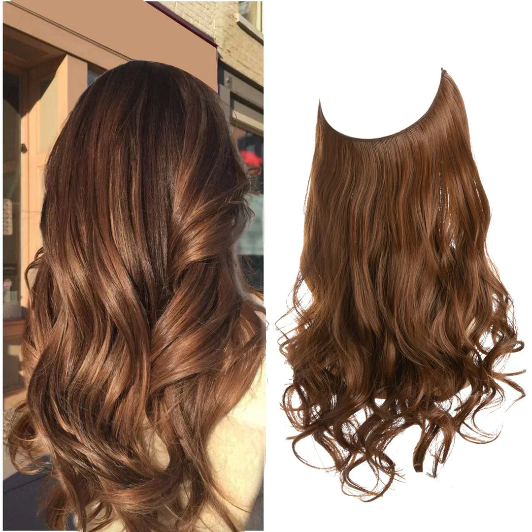 SecretHair | Premium Real Hair Extensions | 100% REMY Quality | Seamless Volume and Length | Natural Shine | Heat-Resistant and Durable