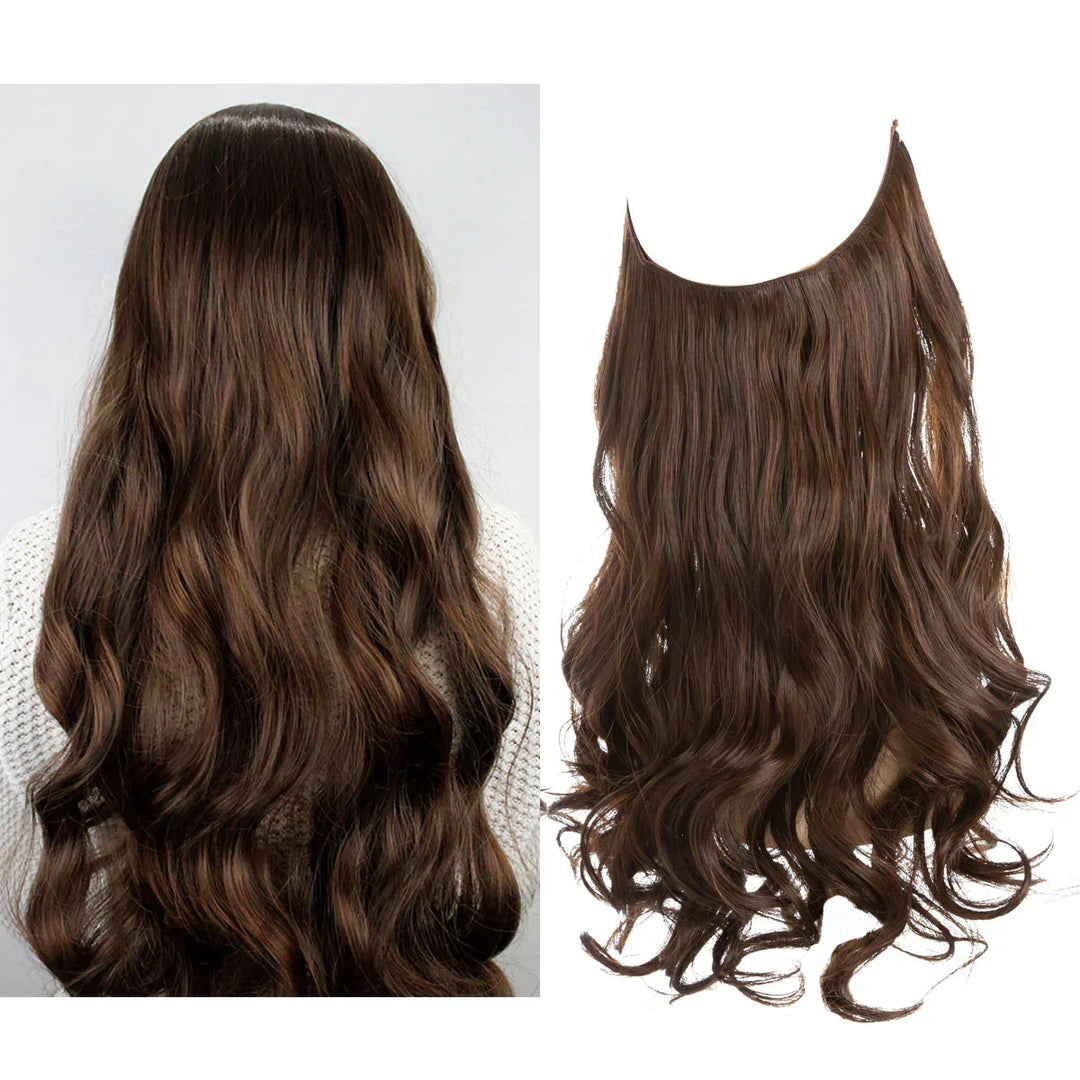 SecretHair | Premium Real Hair Extensions | 100% REMY Quality | Seamless Volume and Length | Natural Shine | Heat-Resistant and Durable