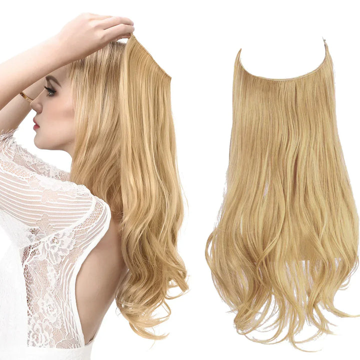 SecretHair | Premium Real Hair Extensions | 100% REMY Quality | Seamless Volume and Length | Natural Shine | Heat-Resistant and Durable