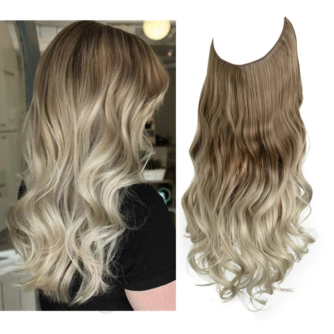 SecretHair | Premium Real Hair Extensions | 100% REMY Quality | Seamless Volume and Length | Natural Shine | Heat-Resistant and Durable