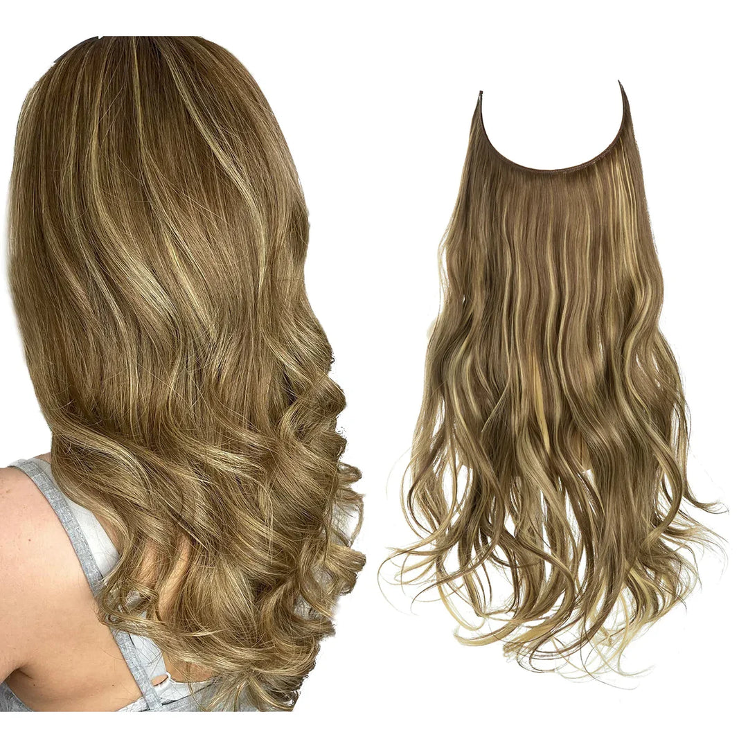 SecretHair | Premium Real Hair Extensions | 100% REMY Quality | Seamless Volume and Length | Natural Shine | Heat-Resistant and Durable
