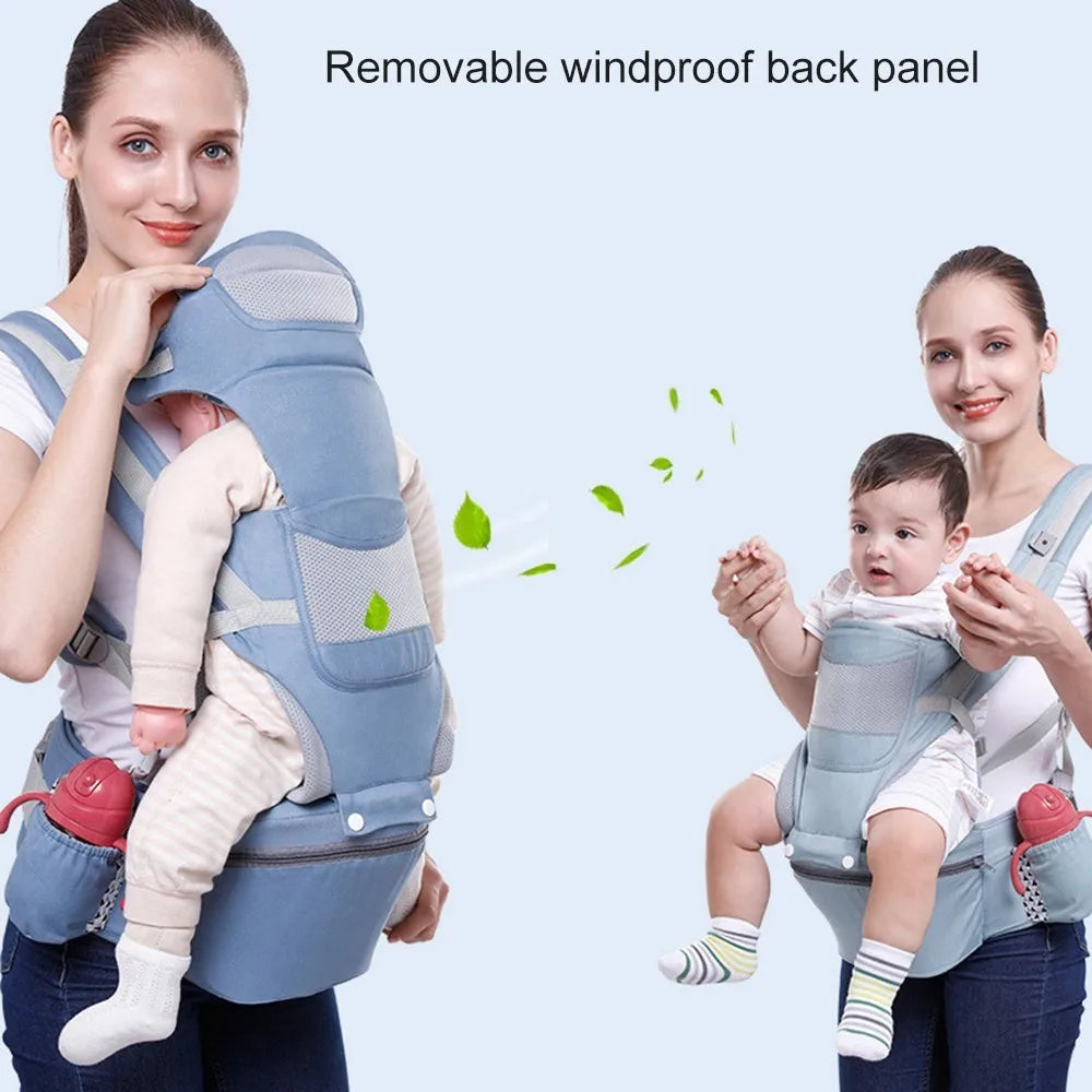 Ergonomic Baby Carrier – Comfortable Hip Carrier for Parents and Babies