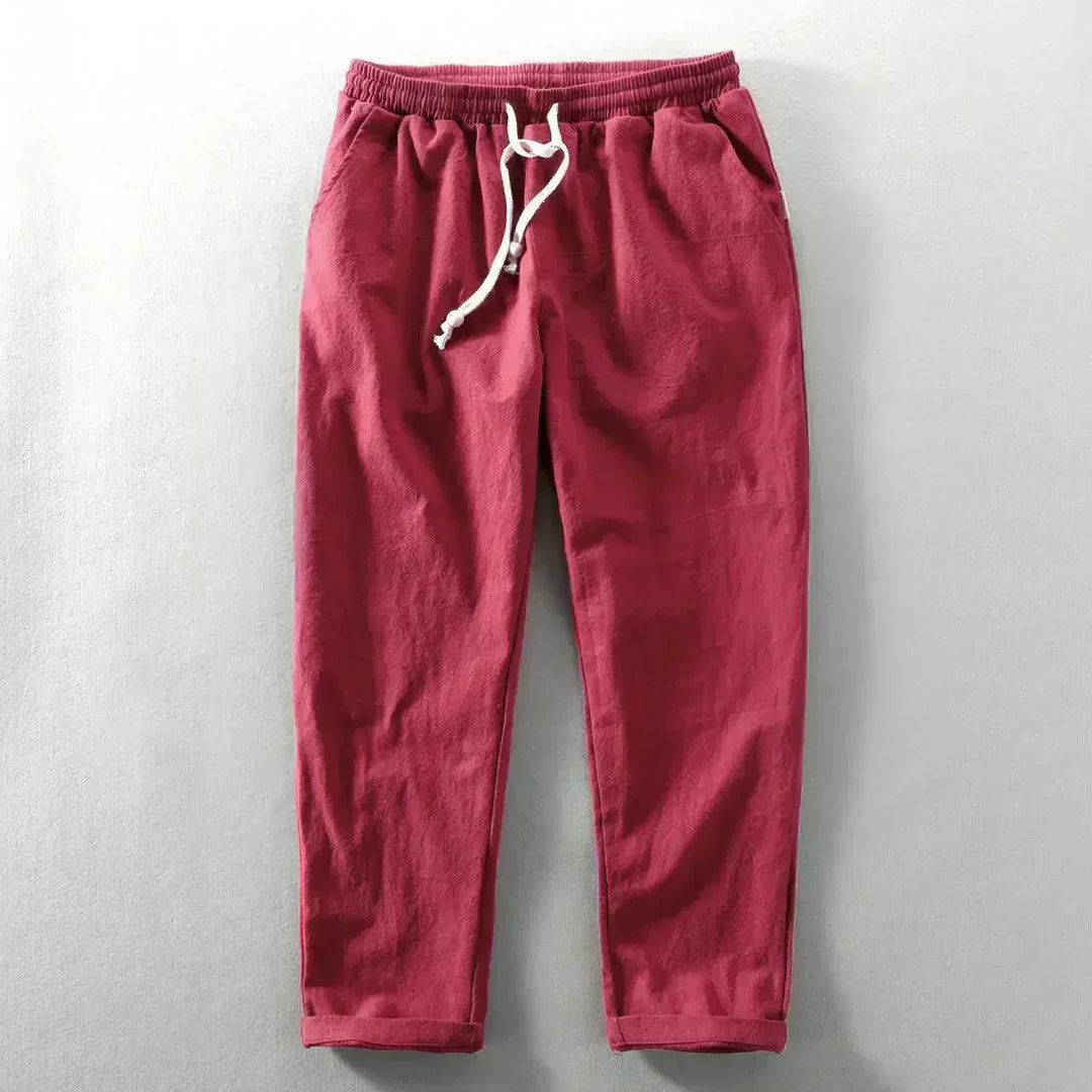 Ultra-Light Breathable Men's Linen Pants – Fabio