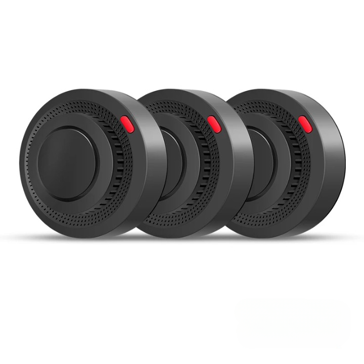 Smart WiFi Smoke Detector Fire Alarm 85 dB – SafeSense