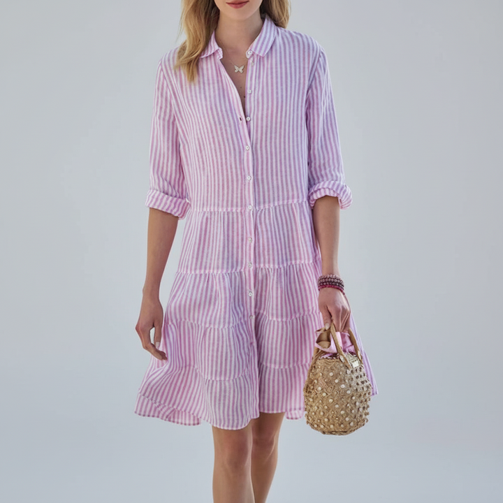 Casual Elegance Dress with a Breezy Tiered Silhouette