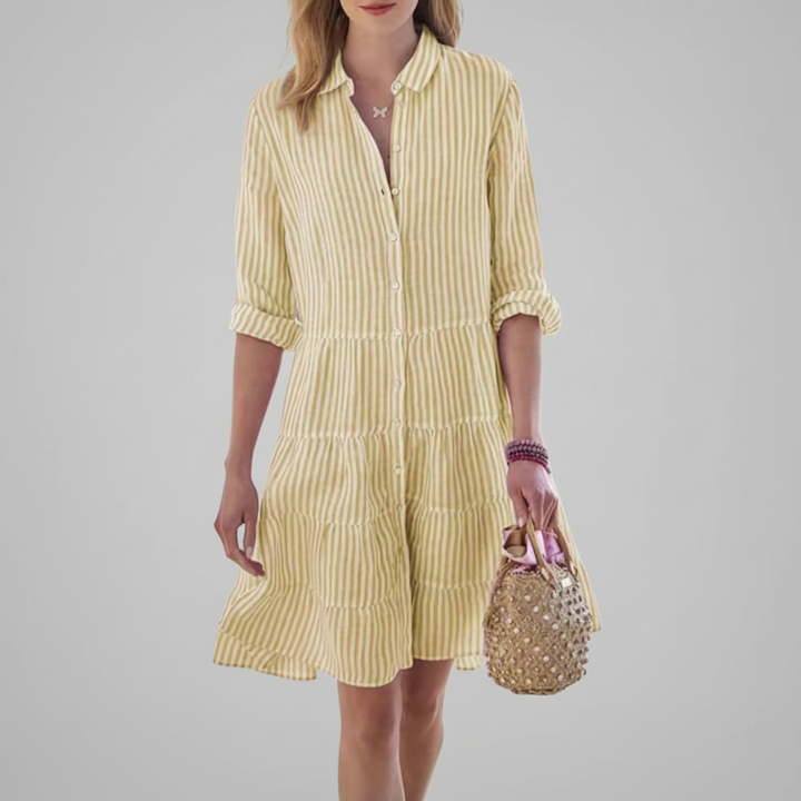 Casual Elegance Dress with a Breezy Tiered Silhouette