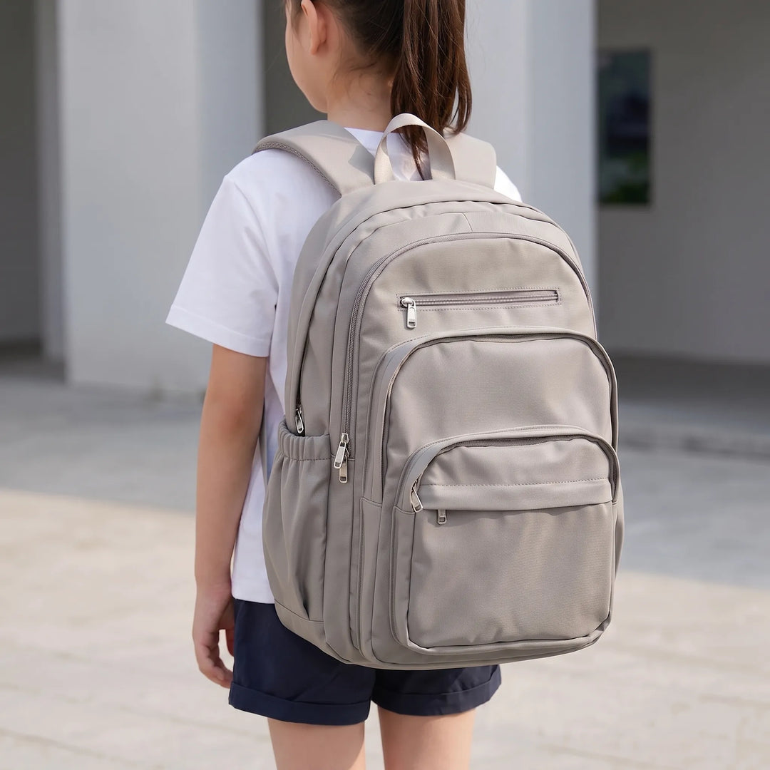 Large School Backpack with Multiple Compartments - Journiq