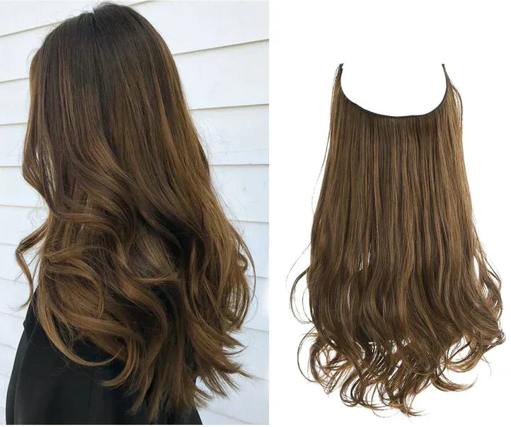 SecretHair | Premium Real Hair Extensions | 100% REMY Quality | Seamless Volume and Length | Natural Shine | Heat-Resistant and Durable