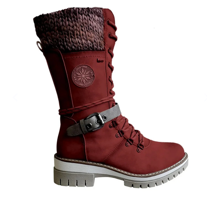 Women's High Boots with Orthopaedic Sole - Amelia
