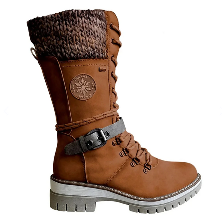 Women's High Boots with Orthopaedic Sole - Amelia